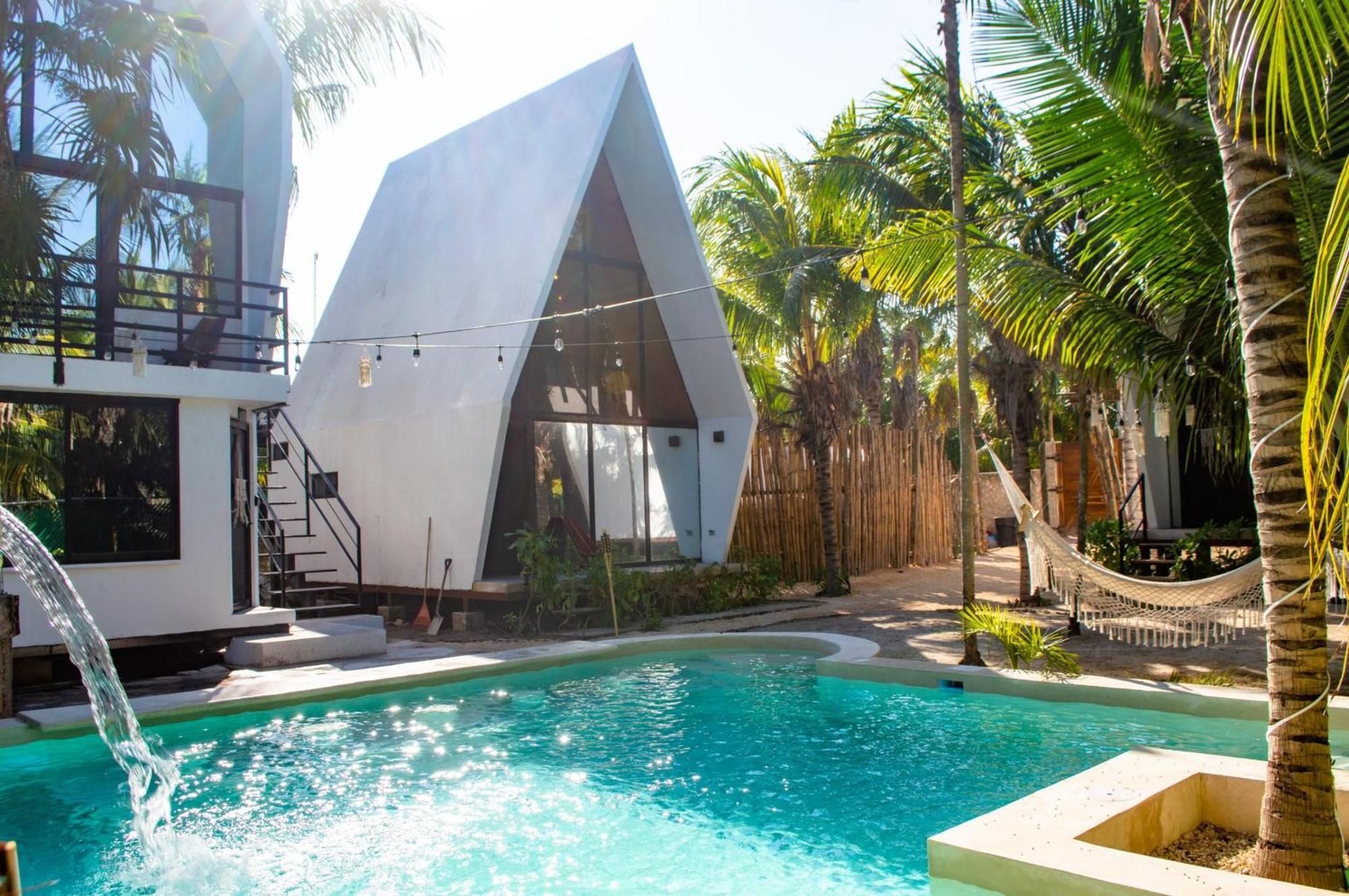 Xtambaa Cabins & Spa Only Adults 埃尔库约 外观 照片